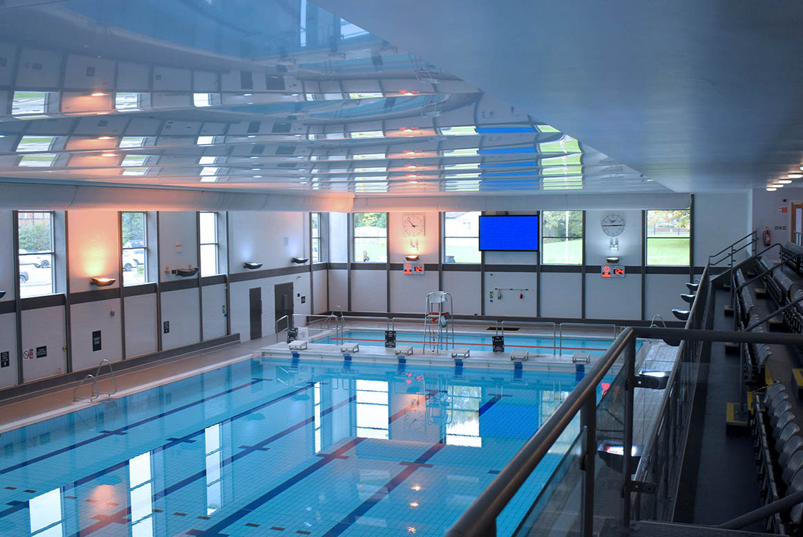 Indoor swimming pool at Chase Grammar School