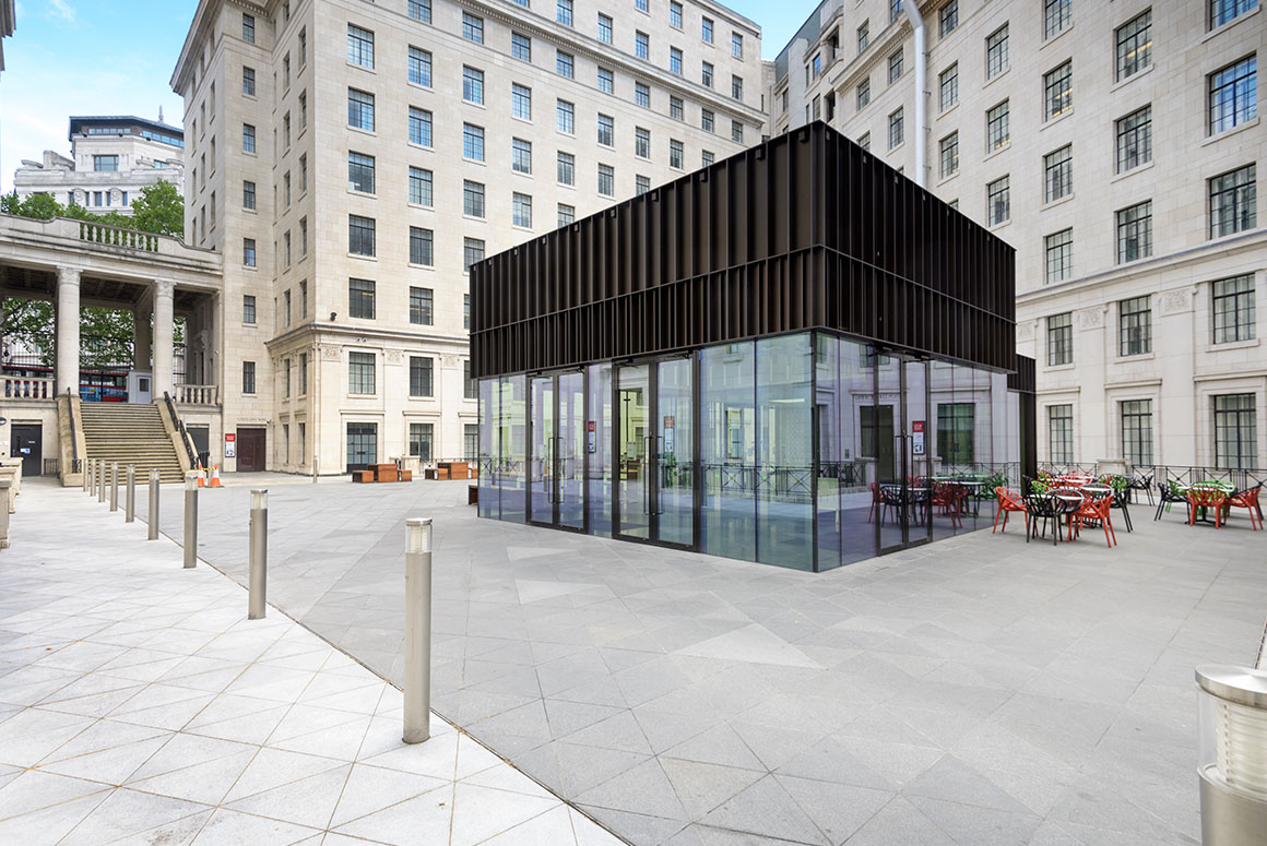 King's College London courtyard